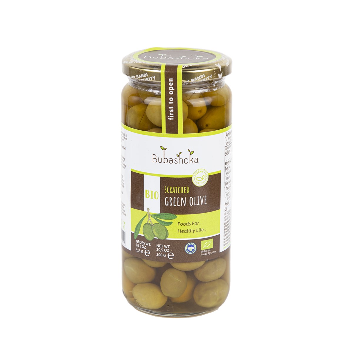 ORGANİK ÇİZİK YEŞİL ZEYTİN