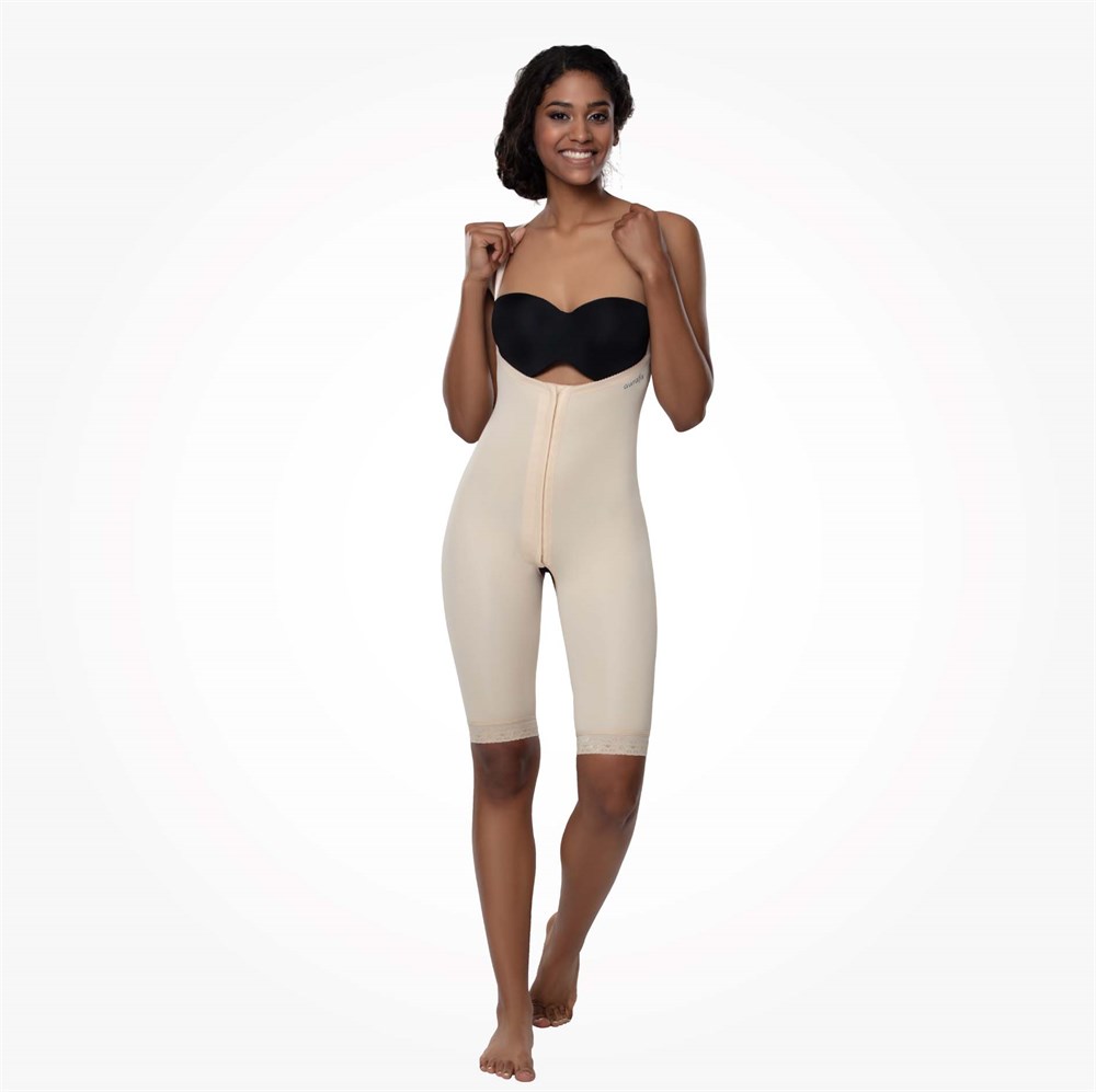 Aurafix Karın-Dizüstü Askılı Post-Op. Liposuction Korsesi