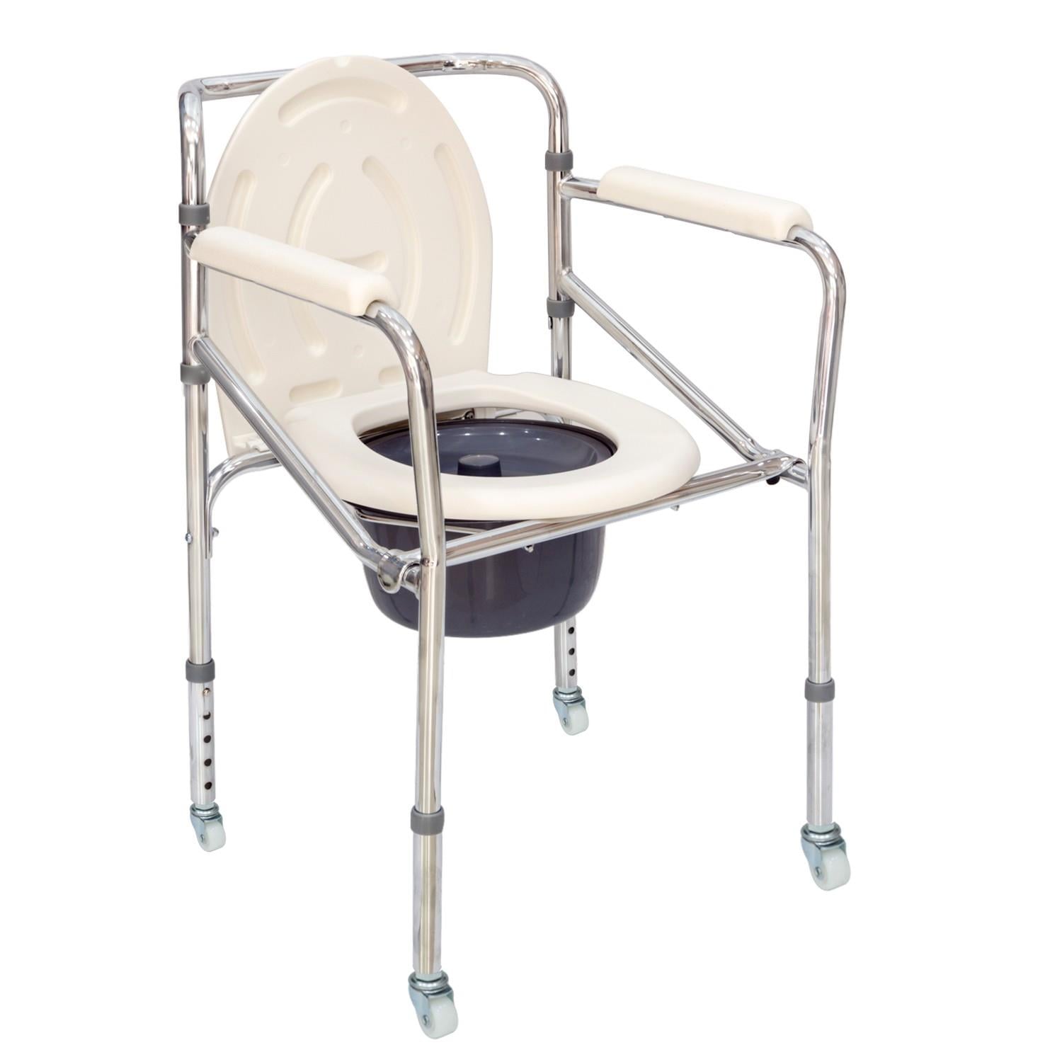 Comfort Plus DM-697 Küçük Tekerlekli Kovalı Komot Klozet Yükseltici