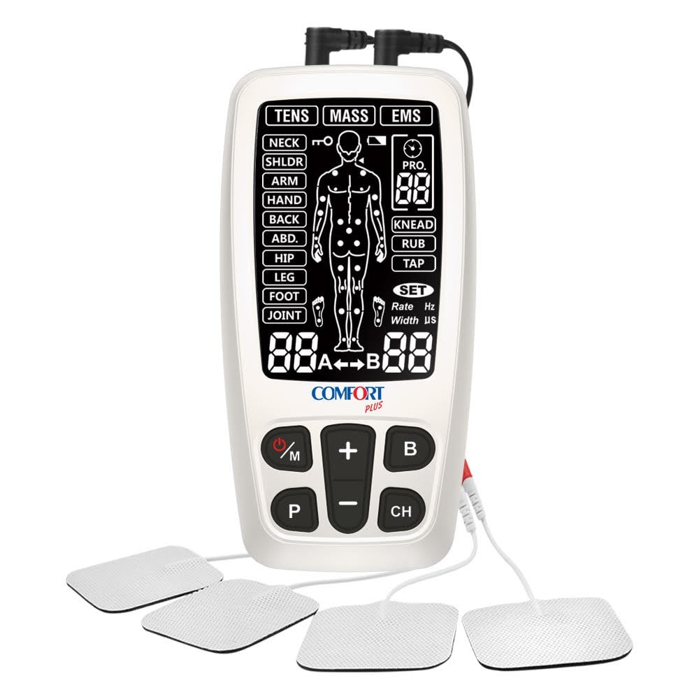 Comfort Plus R-c4a Şarj Edilebilir Portatif Dijital Masaj Ems Tens Cihazı