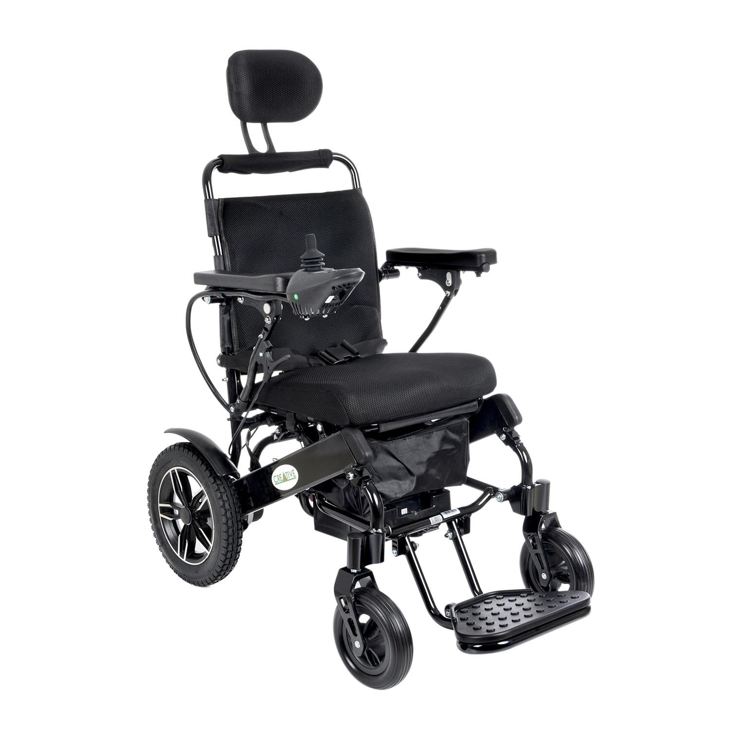 Creative CR-6012 Lityum Pilli Sırtı Yatar Akülü Tekerlekli Sandalye