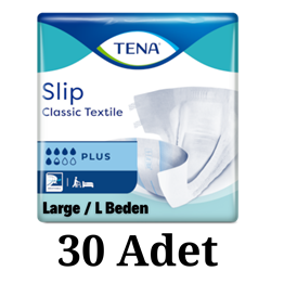 TENA Classic Tekstile L Beden Hasta Bezi 30 Adet