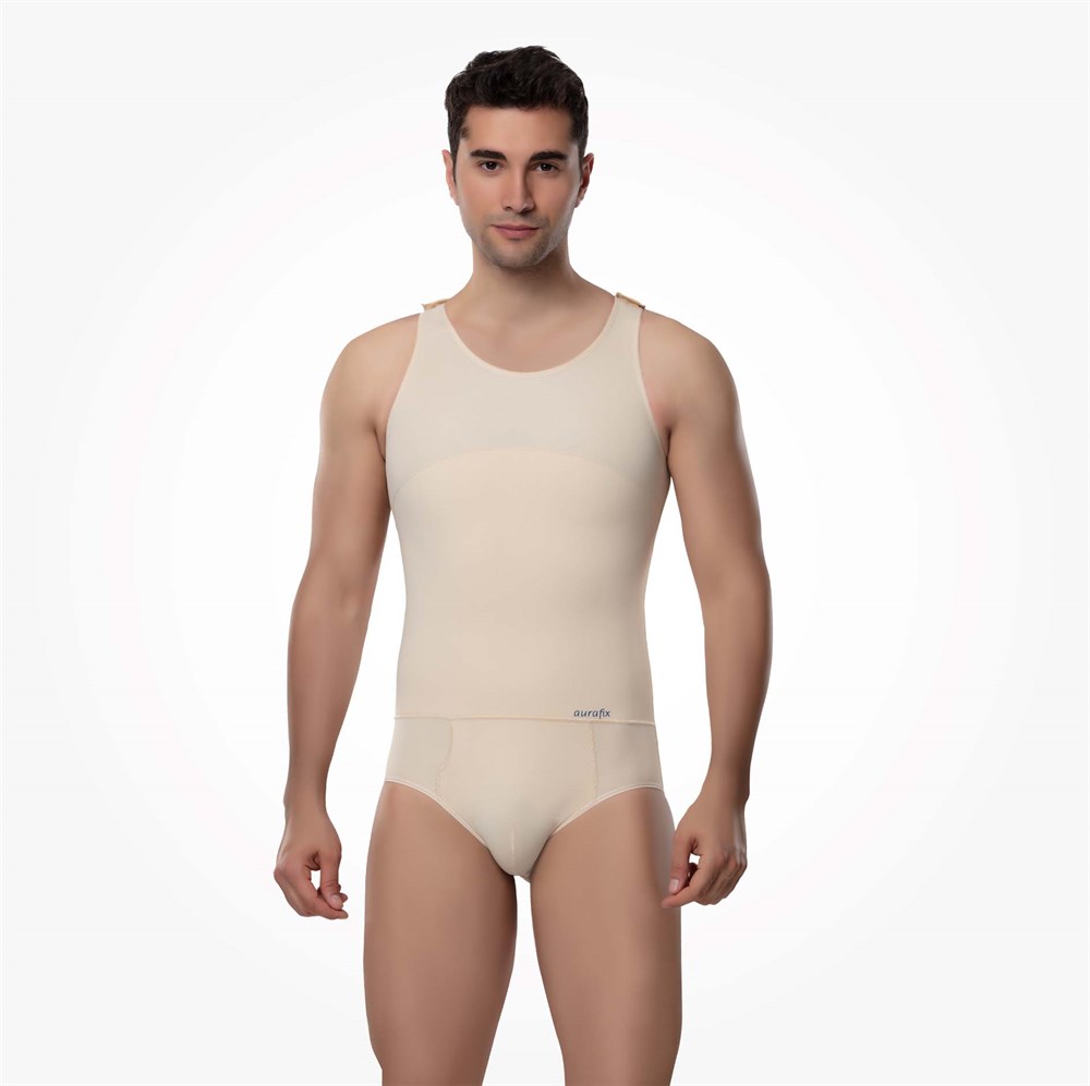 Aurafix Erkek Göğüs-Karın Jinekomasti Korsesi