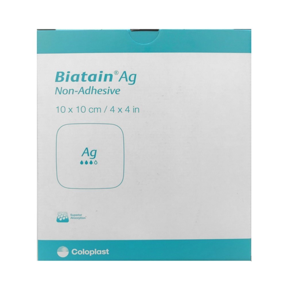 Coloplast Biatain Non-adhesive 10x10 cm Yapışkansız Köpük Yara Örtüsü 1-Adet