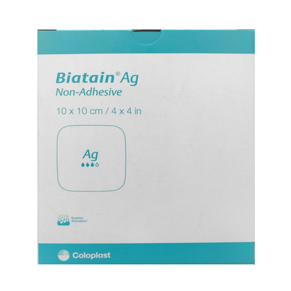 Coloplast Biatain Non-adhesive 10x10 cm Yapışkansız Köpük Yara Örtüsü 1-Adet