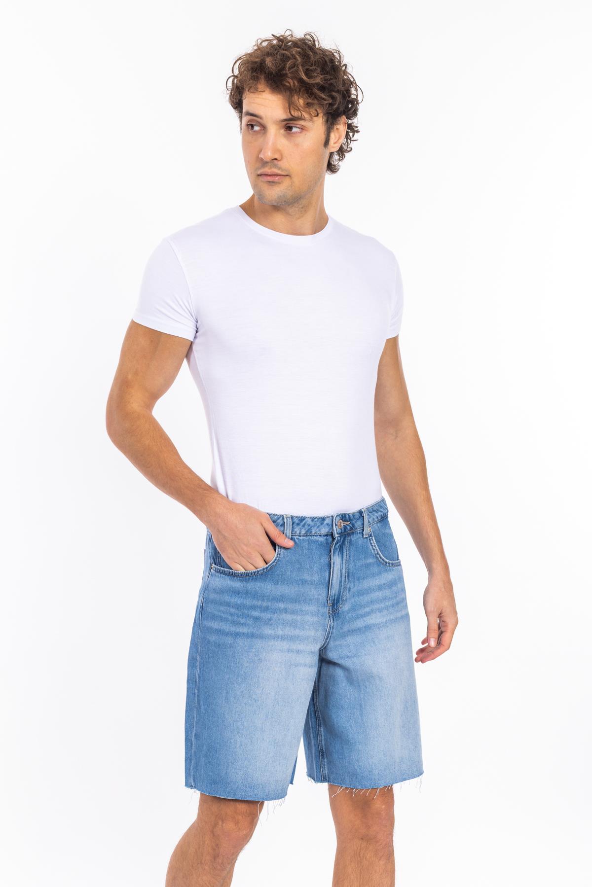 Ca Unisex Kot Şort 25y Kso BLUE