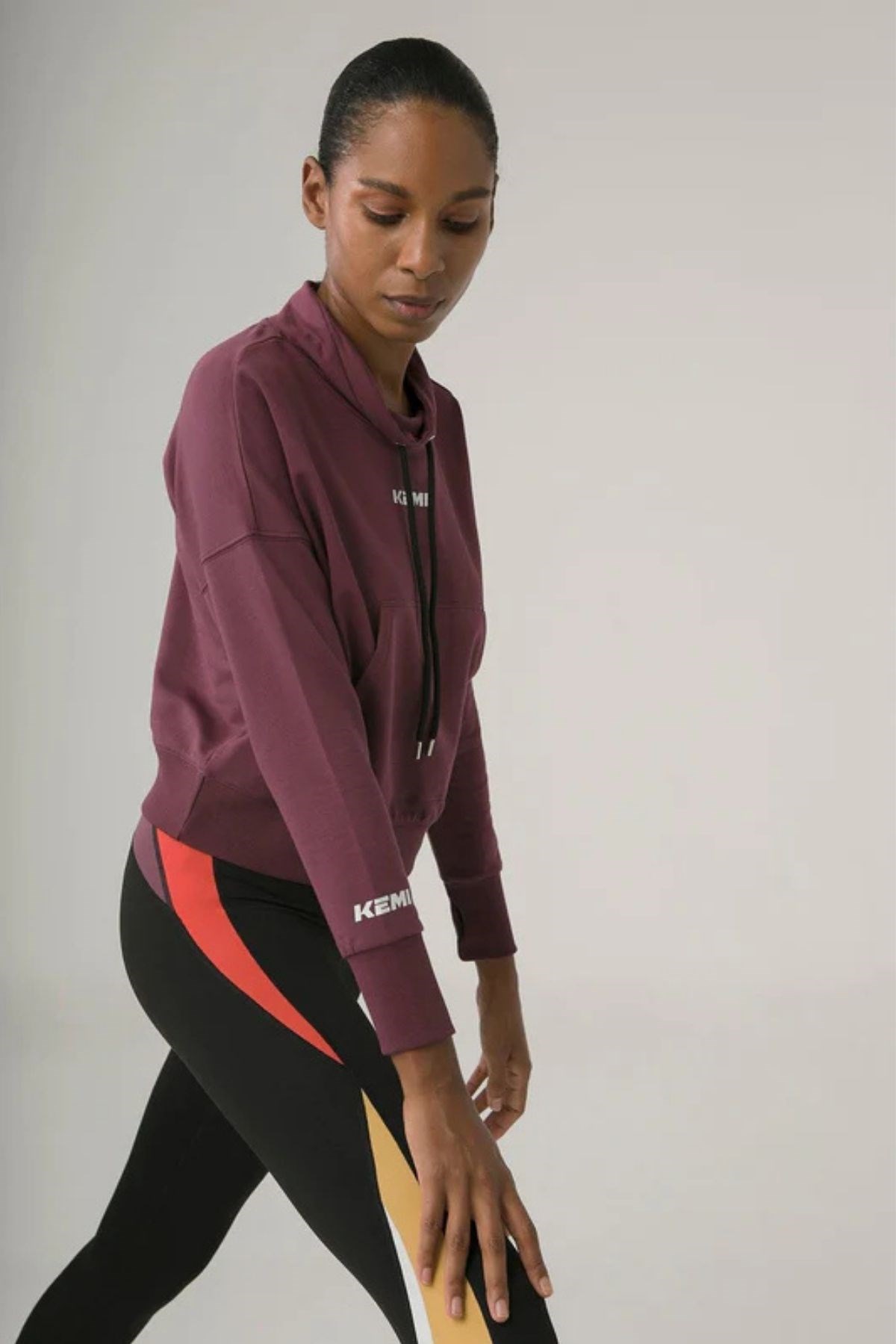 Kemı Bayan Y.Balıkçı Bağcıklı Sweat 26k Kmı BORDO