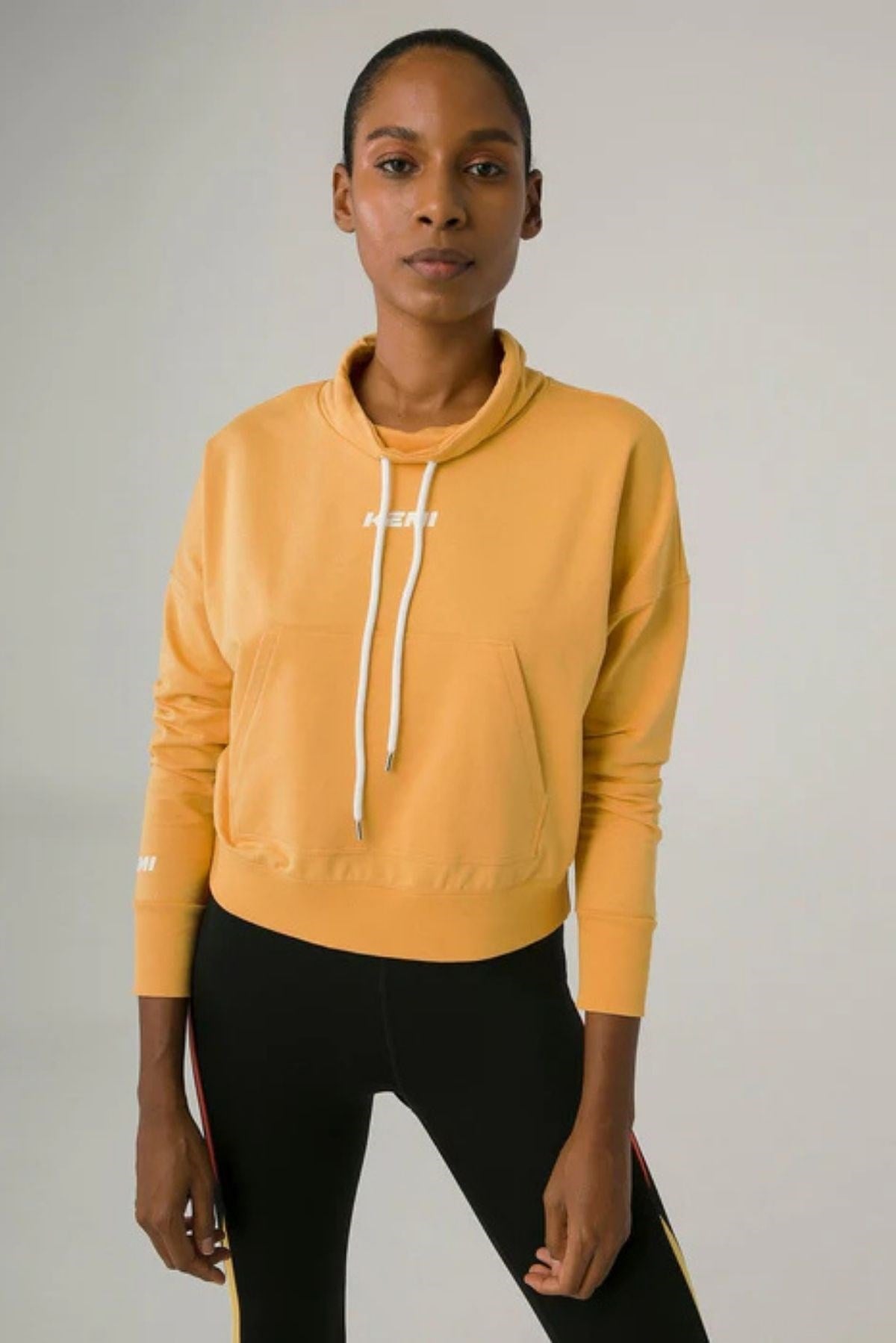 Kemı Bayan Y.Balıkçı Bağcıklı Sweat 26k Kmı SARI