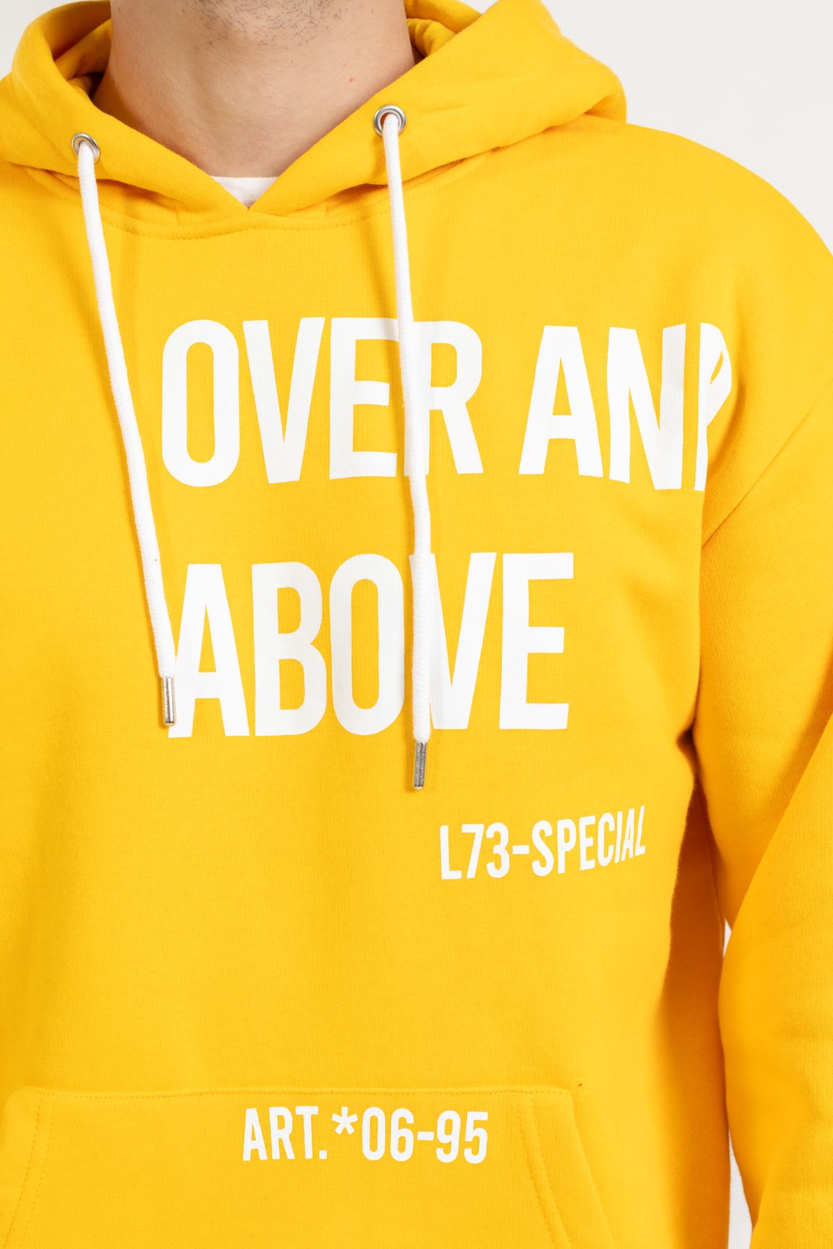 Ltb Unisex Kapşonlu U.Kol Sweat 23y kso SARI