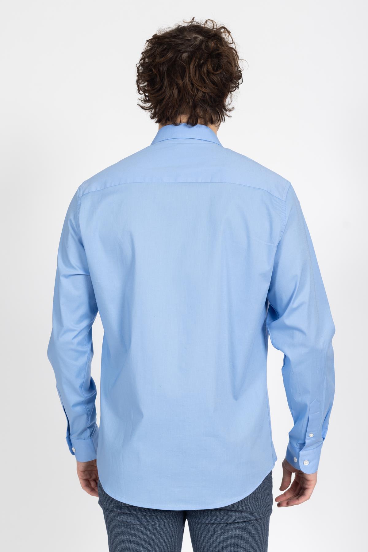 North Saıls Erkek U.kol Gömlek 24y Kso MAVİ