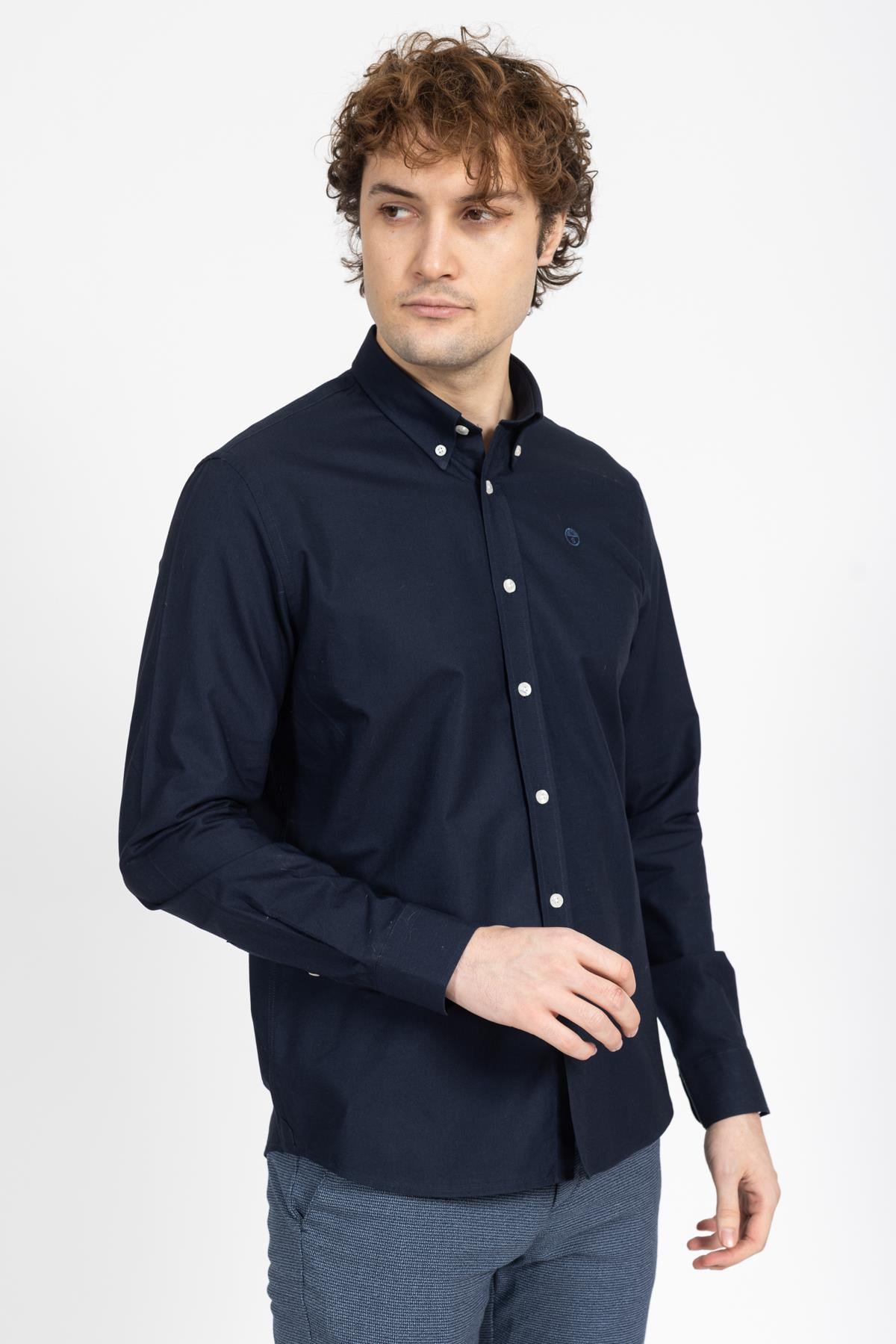 North Saıls Erkek U.kol Gömlek 24y Kso LACİVERT