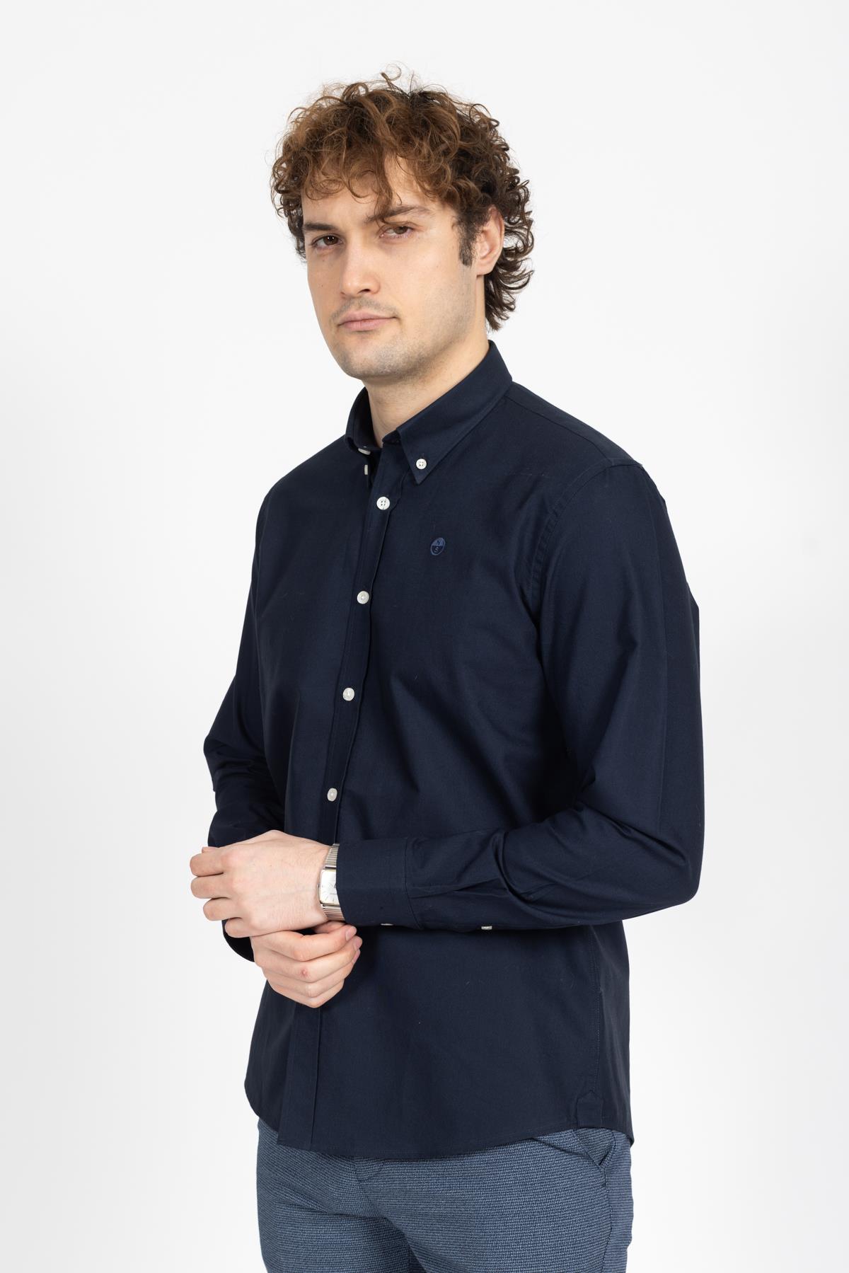 North Saıls Erkek U.kol Gömlek 24y Kso LACİVERT