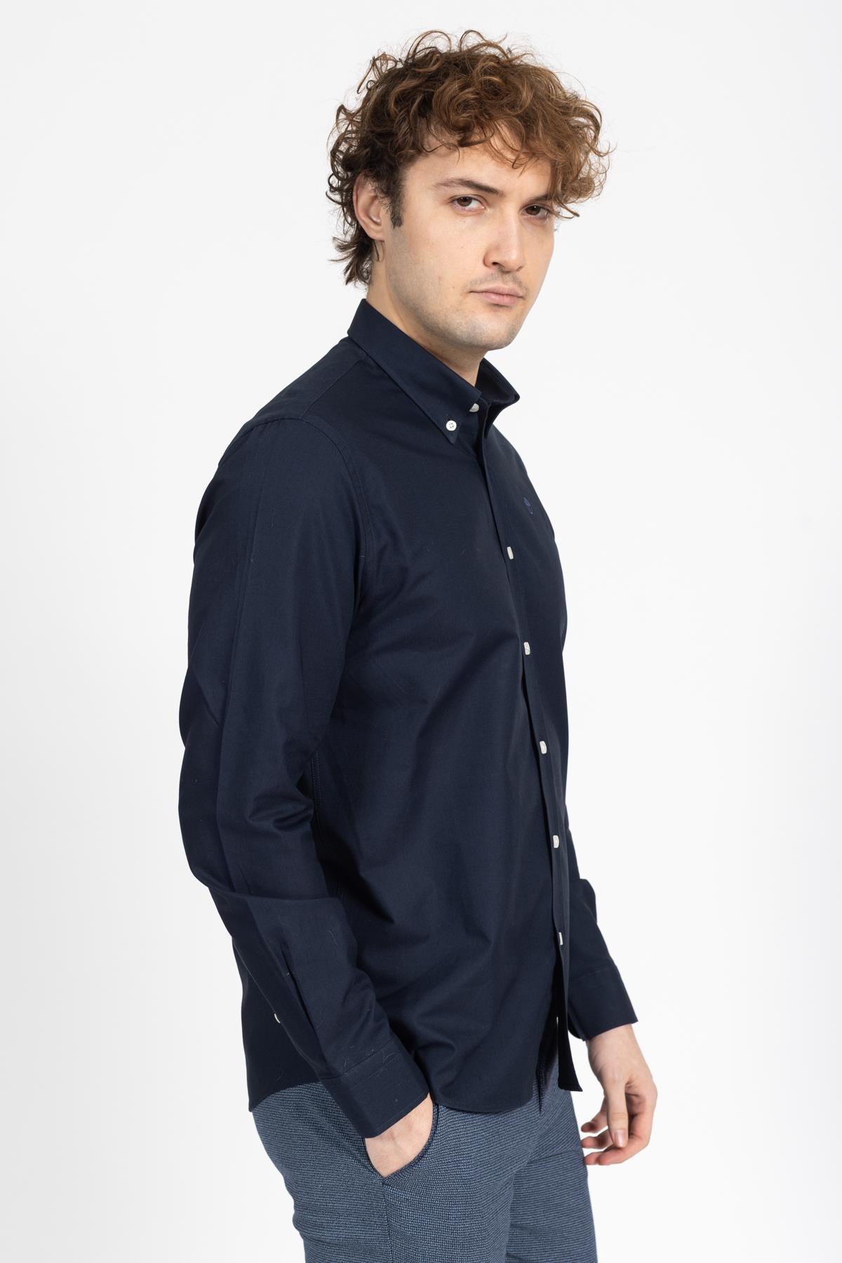 North Saıls Erkek U.kol Gömlek 24y Kso LACİVERT