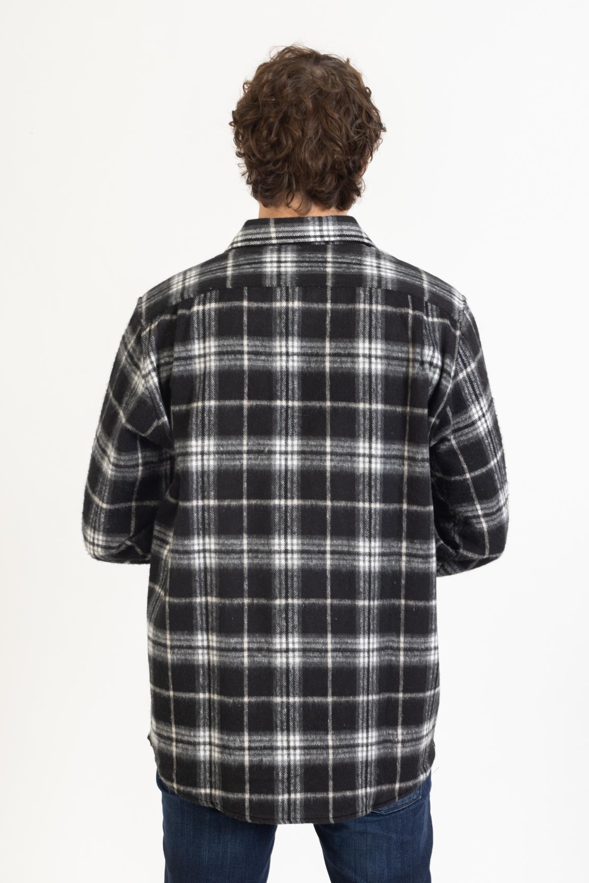 Oduncu Ekose Gömlek 2180 3 Gri