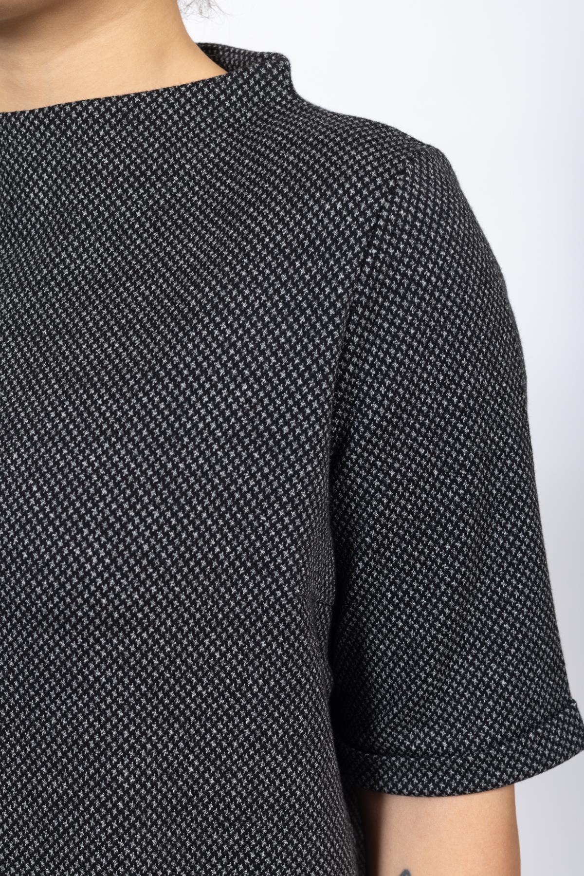 Opus Kadın O Yaka K.Kol Sweat 24k Ptk KAZ/AYAGI DESENLİ