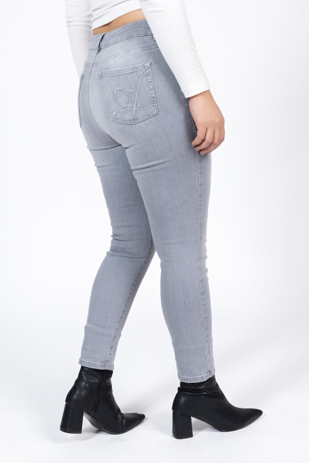PANTOLON VTLT 20Y (ANNİ) KOT BAYAN (YMZ) GRİ