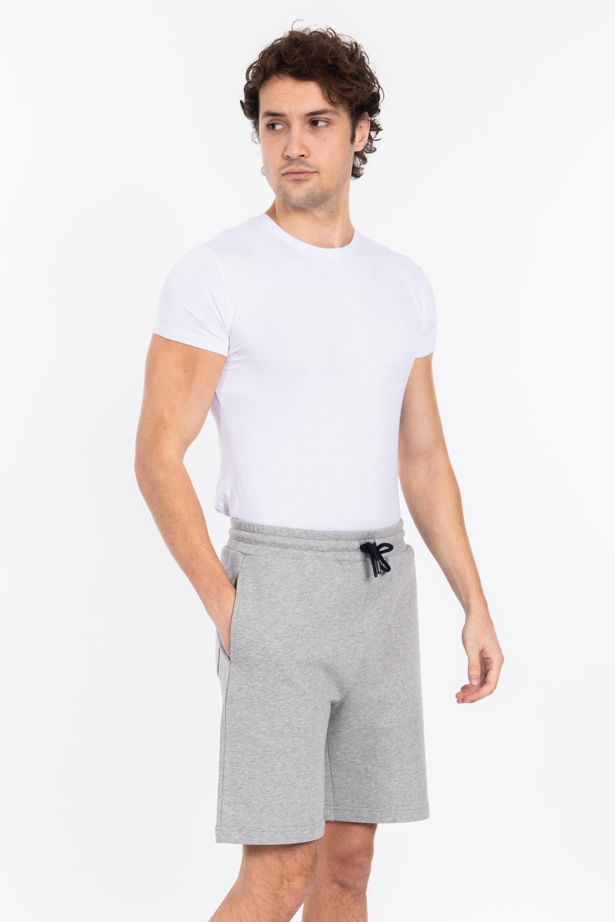 ŞORT V&S (22Y-021) PENYE ERKEK (KYL) GRİ MELANJ