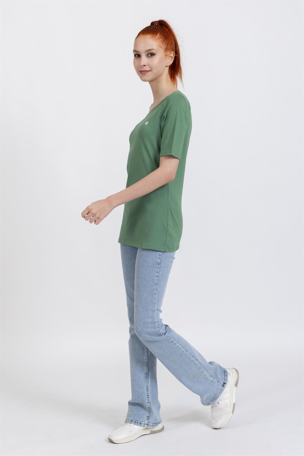 Mpl V Yaka Tshirt  22y o M&G YEŞİL