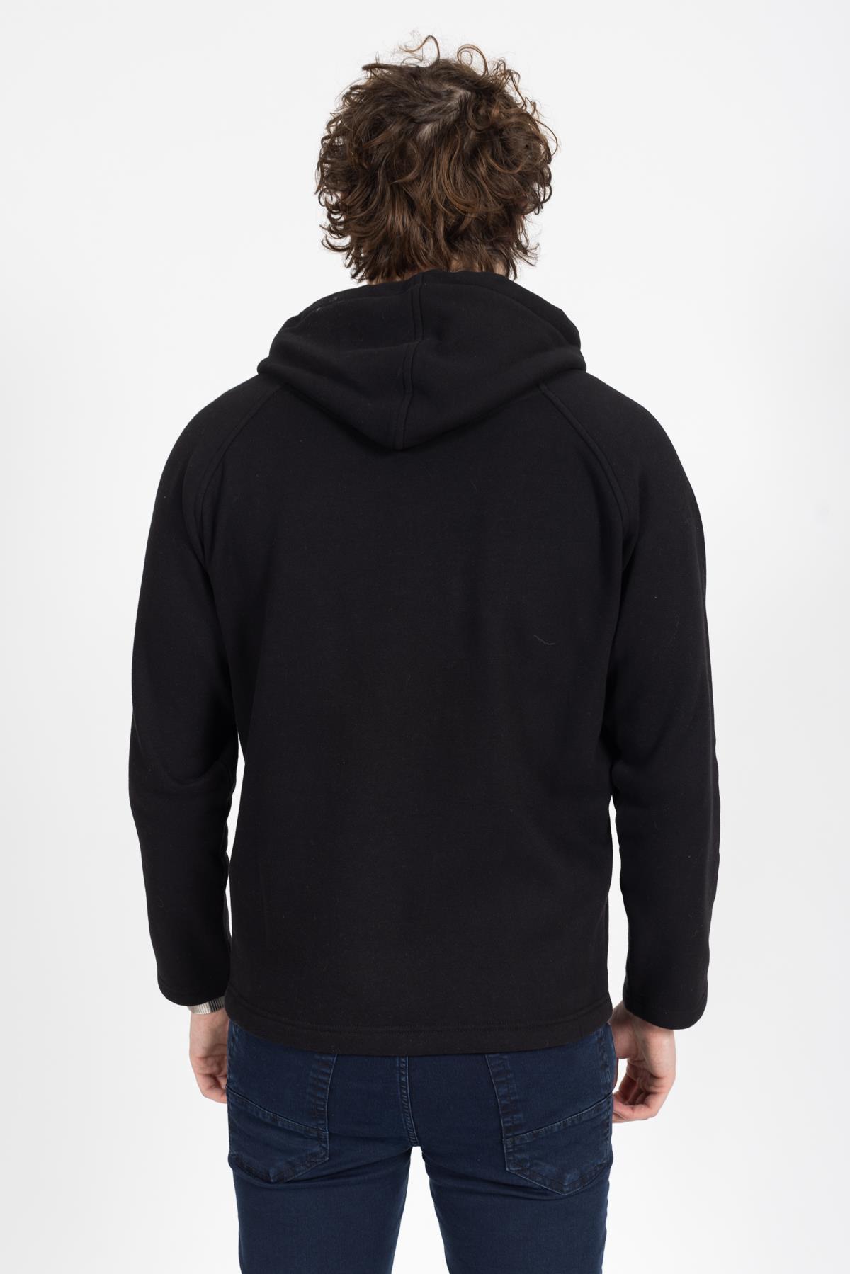 Vs Unisex Reglan Tam Fermuarlı Sweat 23k 041 SİYAH