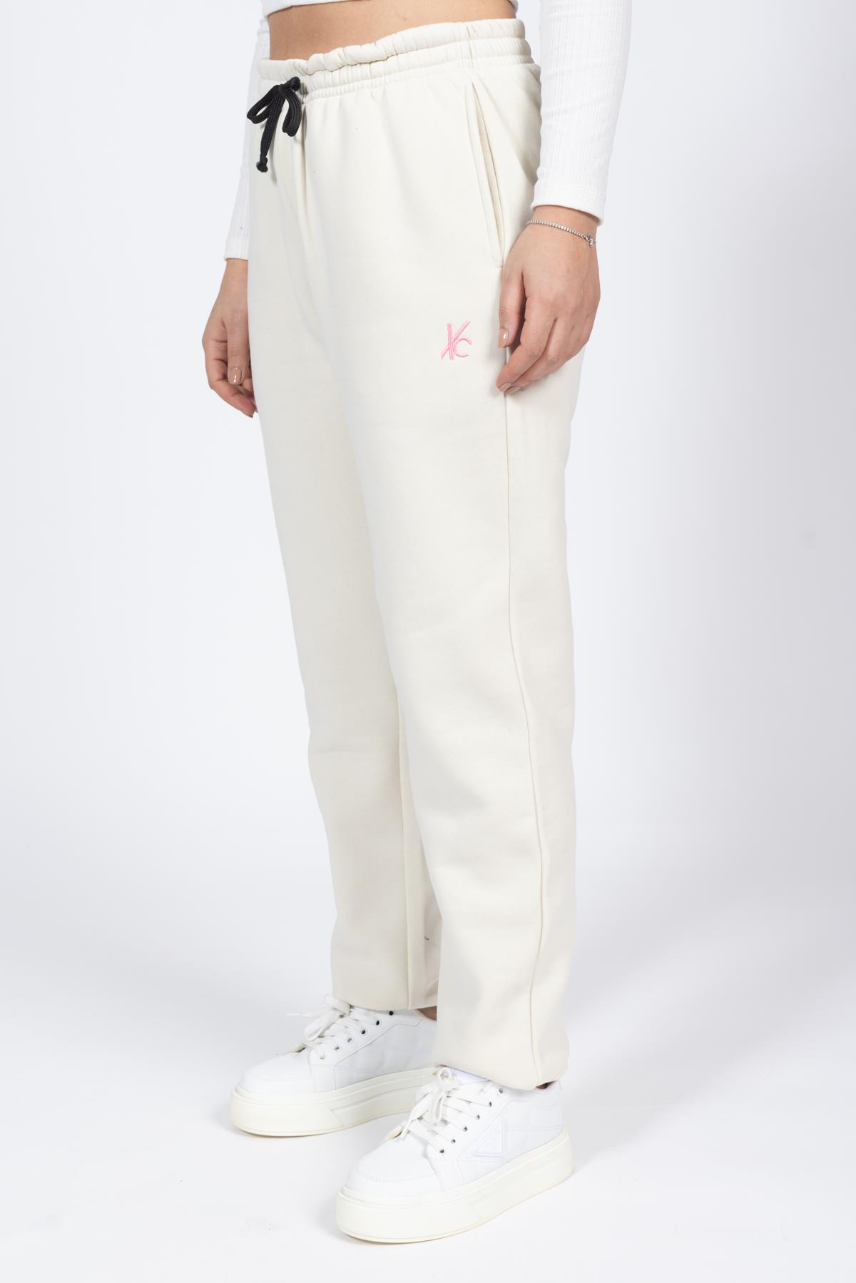 Xc Unisex 3 iplik Eşofman Alt 23y kso Bed. KREM