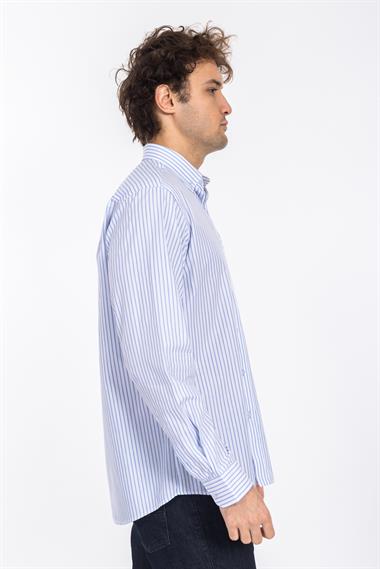 2220 Milano Düg.,Yk Kls Gömlek Tmş MAVİ