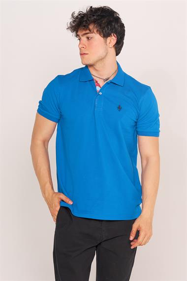 500 Polo Tortuga Empirme t shırt 24y tmş SAX MAVİ