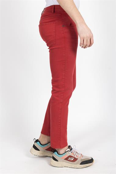 Bgtt Unisex Kot Pantolon 24k Ymz KIRMIZI