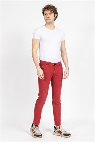 Bgtt Unisex Kot Pantolon 24k Ymz KIRMIZI