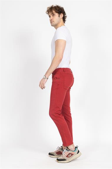 Bgtt Unisex Kot Pantolon 24k Ymz KIRMIZI