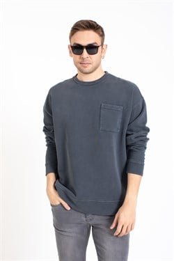 Clo 0 Yaka Uzun Kol Sweat ANTRASİT