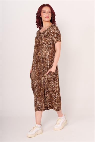 ELBİSE V&S 18Y CEPLİ ŞALVAR K. KOL BAYAN (LVT) DESENLİ