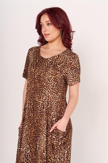 ELBİSE V&S 18Y CEPLİ ŞALVAR K. KOL BAYAN (LVT) DESENLİ