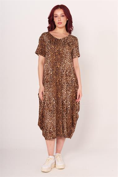 ELBİSE V&S 18Y CEPLİ ŞALVAR K. KOL BAYAN (LVT) DESENLİ