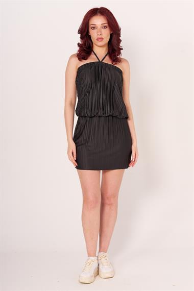 ELBİSE ZRA 21Y STRAPLEZ BAYAN (Ş&E) SİYAH