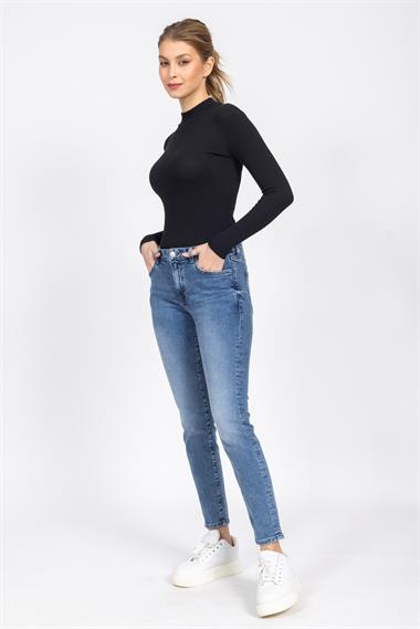 Esp Bayan Kot Pantolon 23y MAVİ