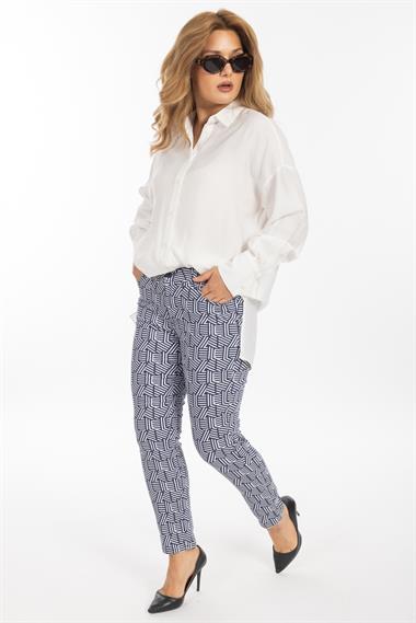 Gına Benottı Kadın U.Kol Gömlek 98137 25y Mg Beyaz