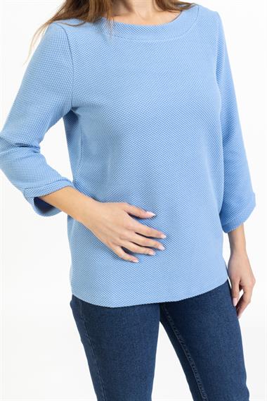 Gw Bayan O Yaka U.Kol Sweat 23k Ptk MAVİ