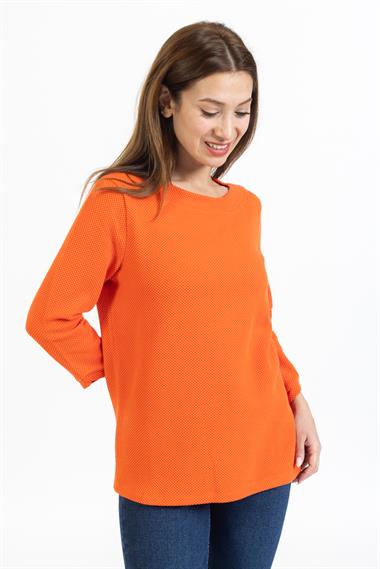 Gw Bayan O Yaka U.Kol Sweat 23k Ptk TURUNCU