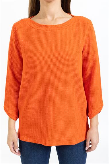 Gw Bayan O Yaka U.Kol Sweat 23k Ptk TURUNCU