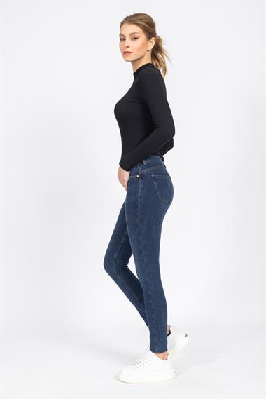 Hm Kadın kot Pantolon Kso Koyu Mavi
