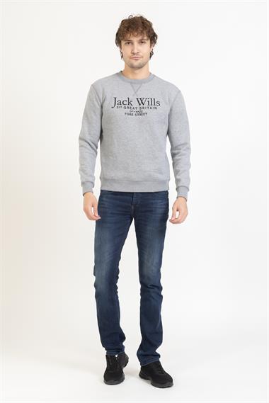 Jack Wılls Unisex O Yaka U.Kol Sweat 23y kso GRİ