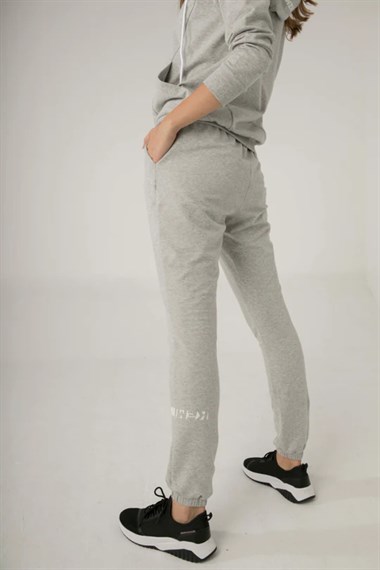 Kemı Bayan Altı Lastikli Eşofman Alt 26y kmı GRİ