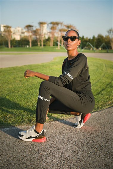 Kemı Bayan Altı Lastikli Eşofman Alt 26y kmı SİYAH