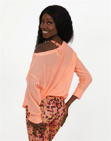 Kemı Bayan O Yaka Fileli U.Kol Tshırt 26y Kmı PEMBE