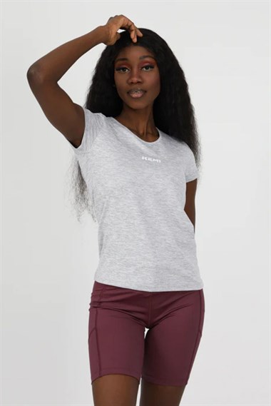 Kemı Bayan O Yaka K.Kol Tshırt 26y Kmı GRİ