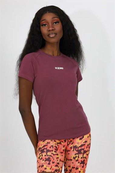 Kemı Bayan O Yaka K.Kol Tshırt 26y Kmı BORDO