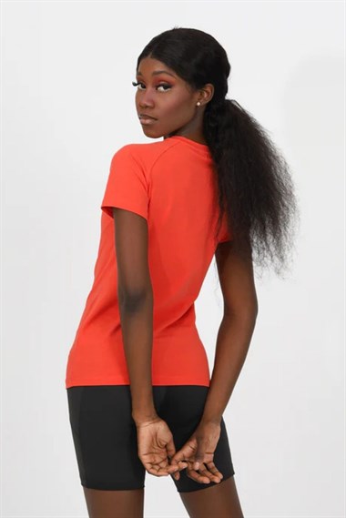 Kemı Bayan O Yaka K.Kol Tshırt 26y Kmı TURUNCU