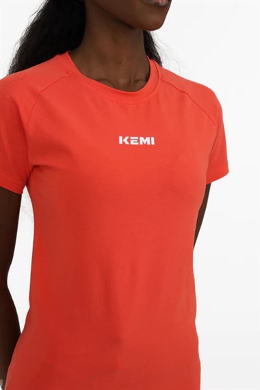 Kemı Bayan O Yaka K.Kol Tshırt 26y Kmı TURUNCU