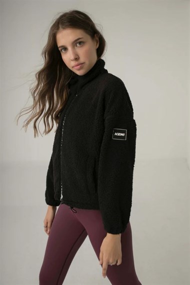 Kemı Bayan Tam Fer.Pelüş Sweat 26y Kmı SİYAH