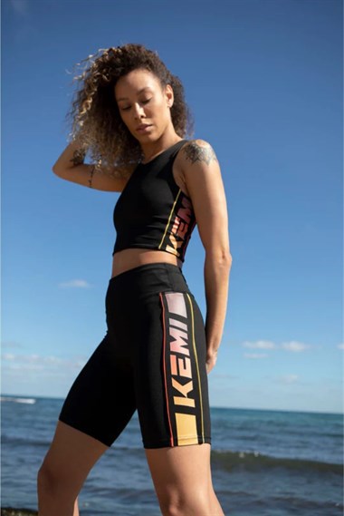 Kemı Bayan Touchdown Sporcu Şort 26y Kmı SİYAH